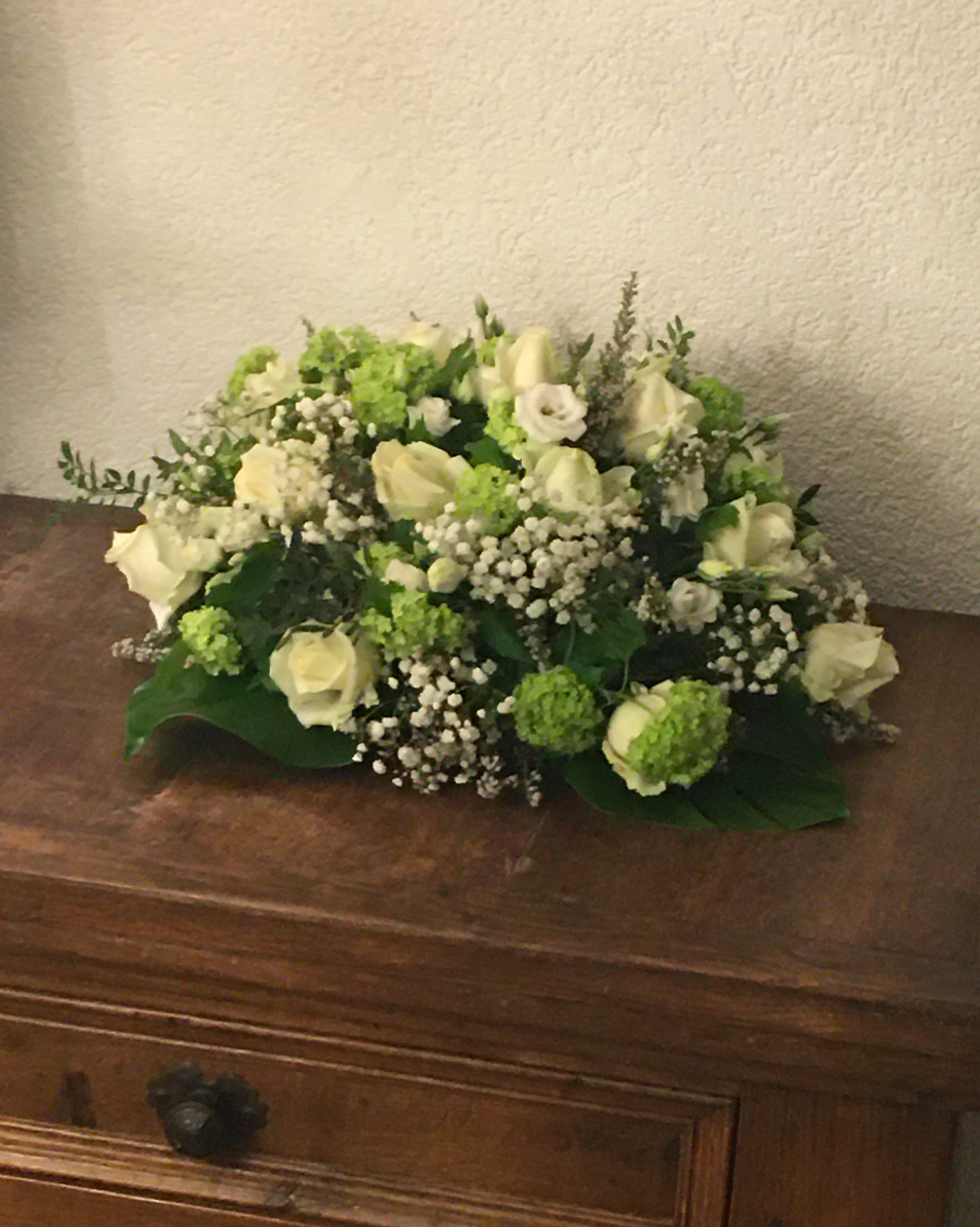 Bloemen op graf