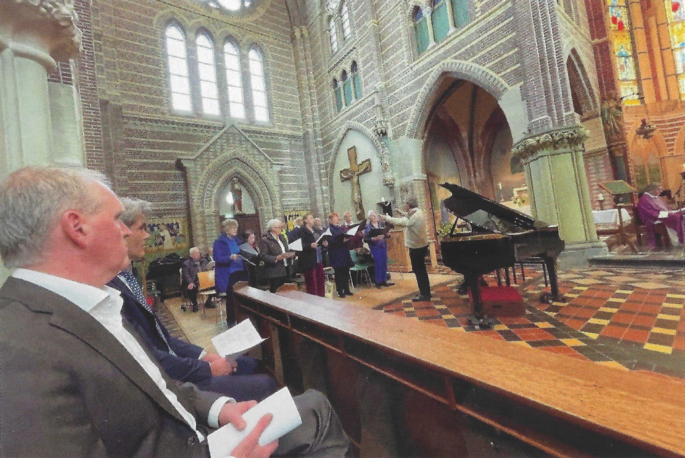 Foto in kerk