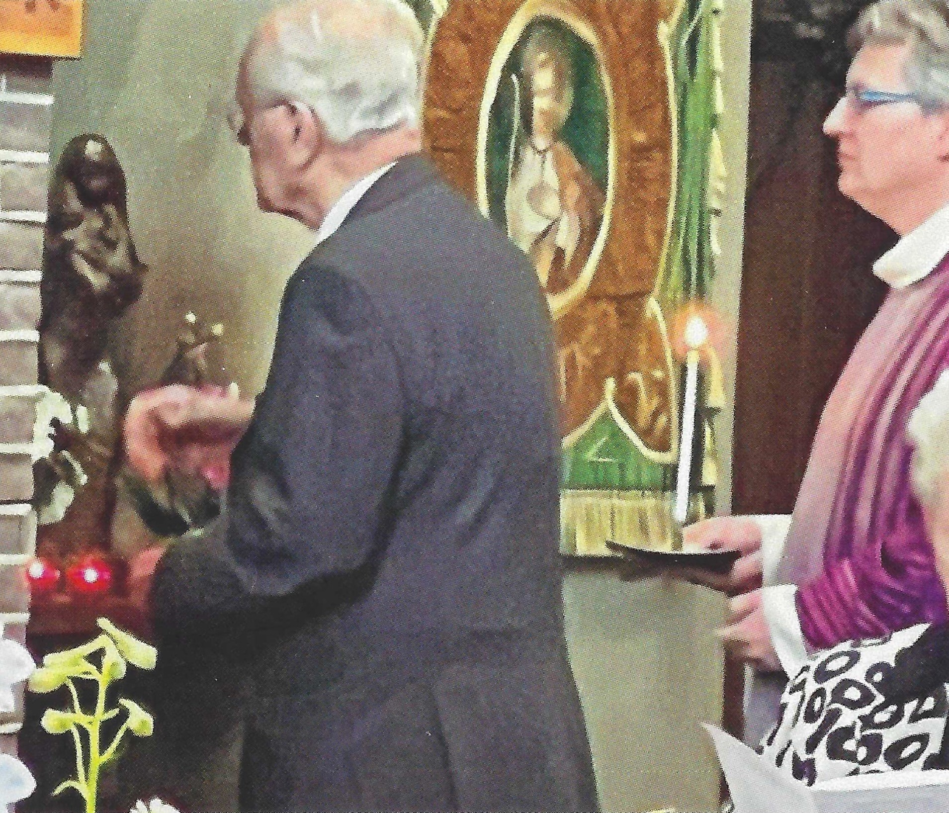 Foto in kerk