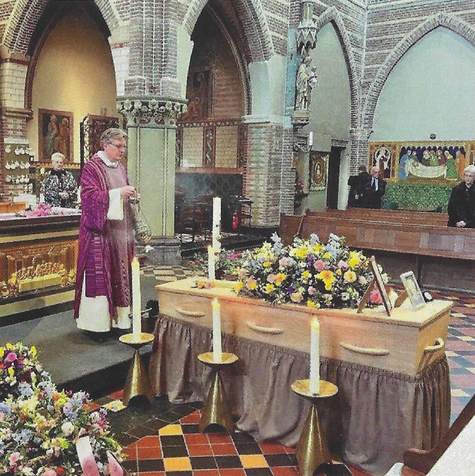 Foto in kerk