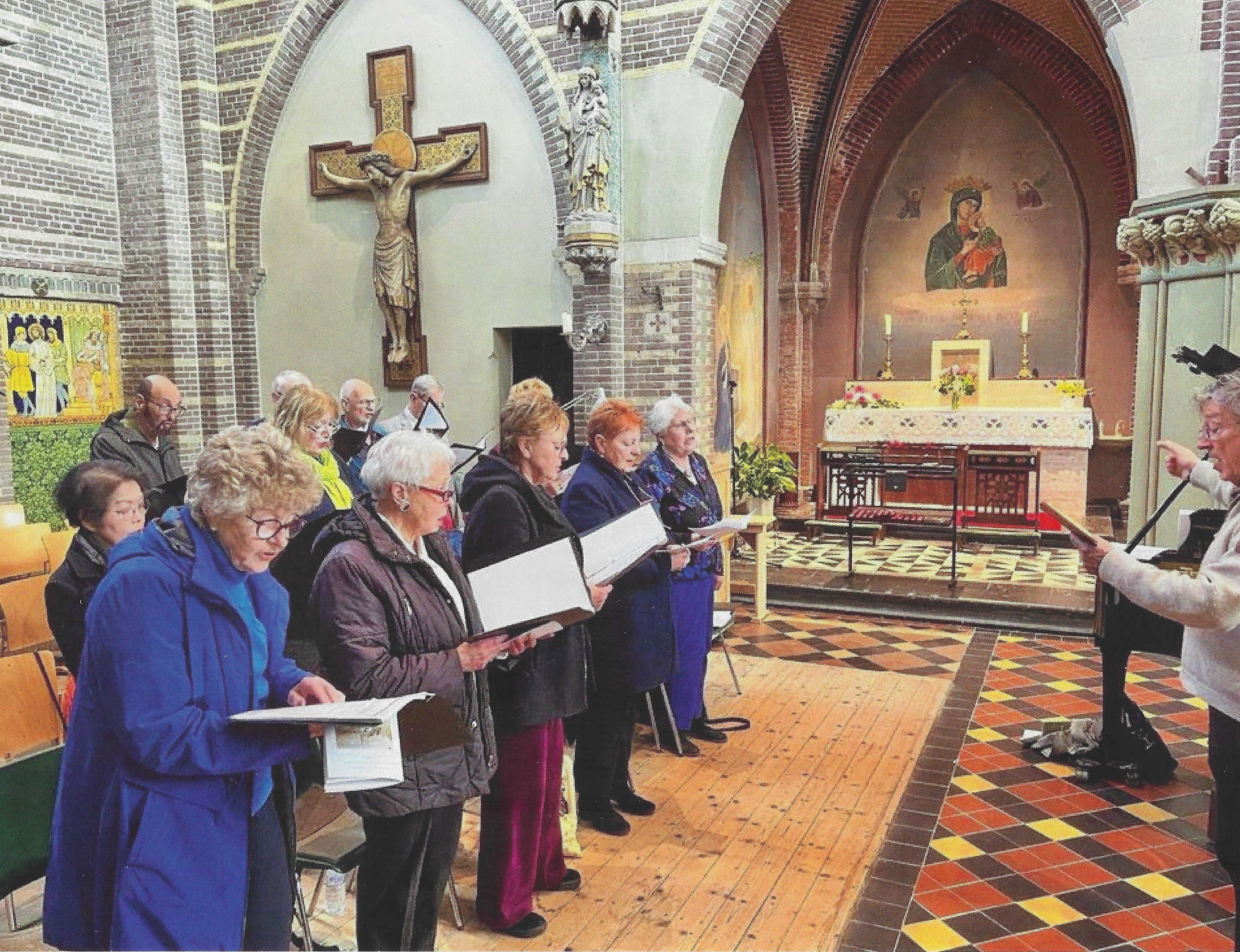 Foto in kerk